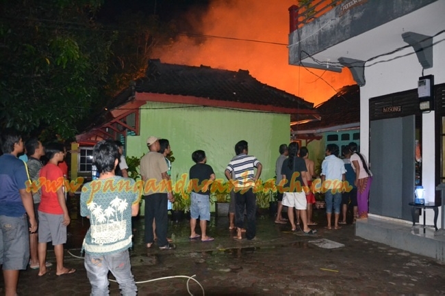 Rumah Kosong Ludes Dilalap Si Jago Merah